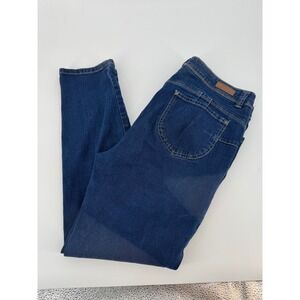H&H Harmony & Havoc Womens Dark Wash Skinny Jeans Indigo Denim